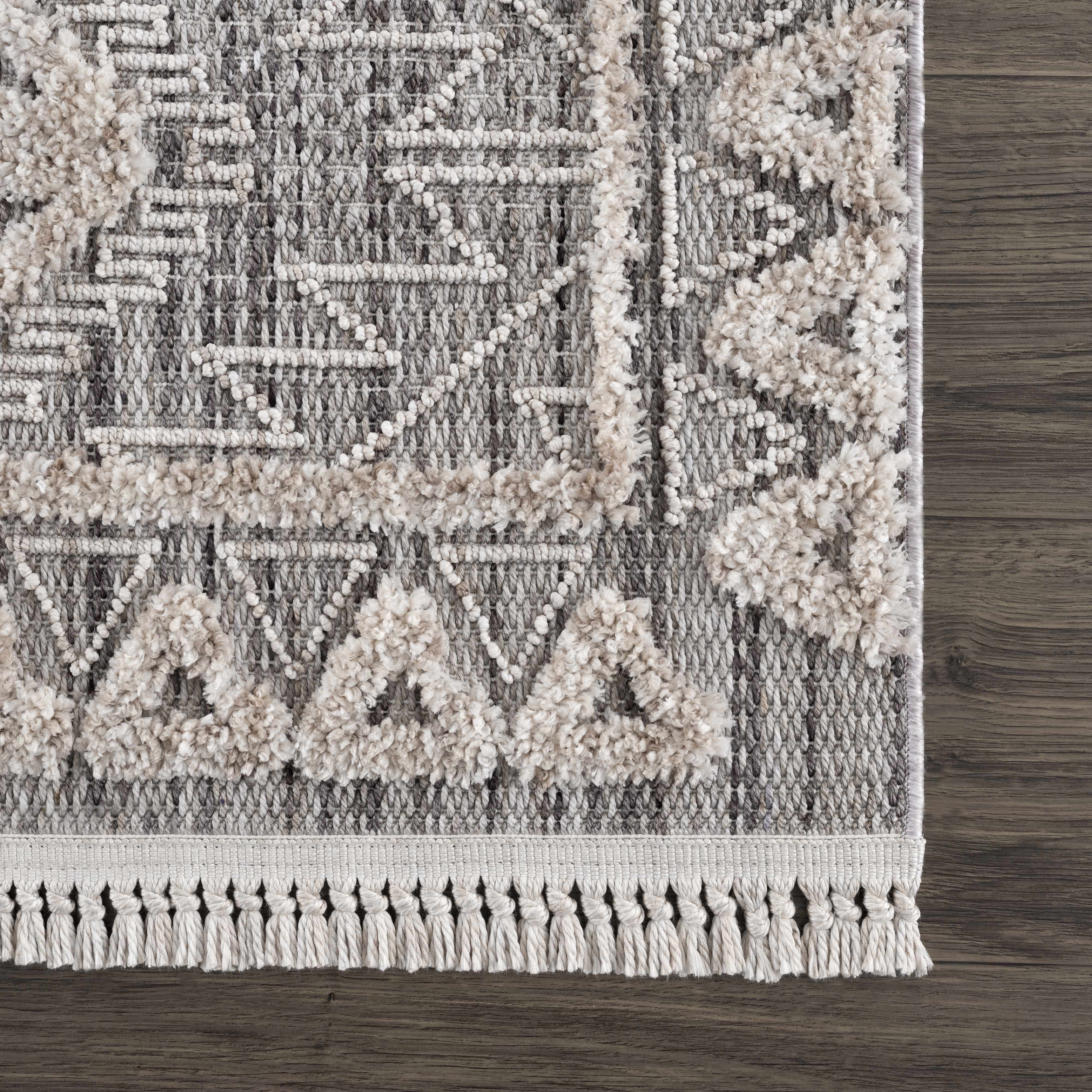 Agoo High-Low Pile Rustic Rug - Image 13