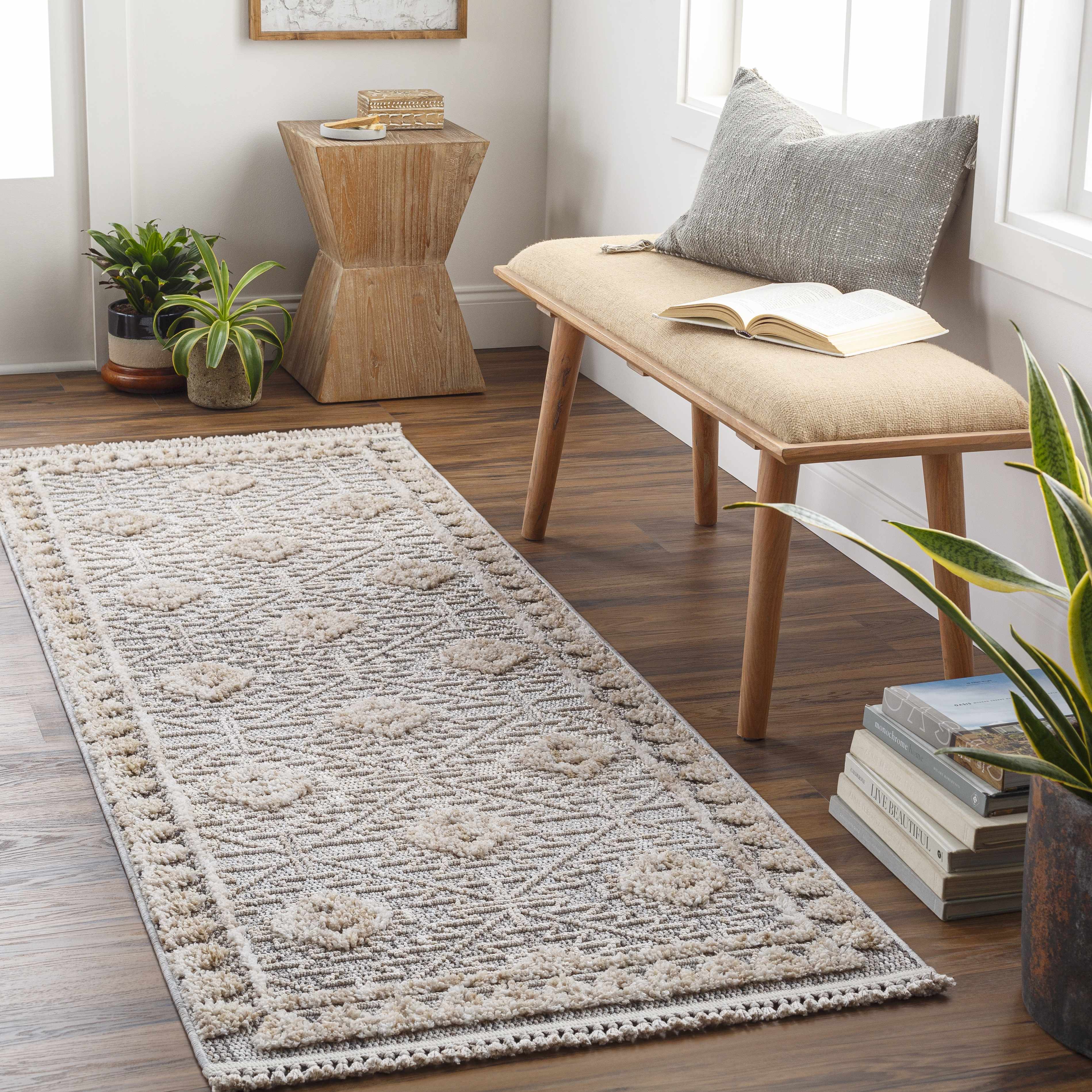 Agoo High-Low Pile Rustic Rug - Image 22