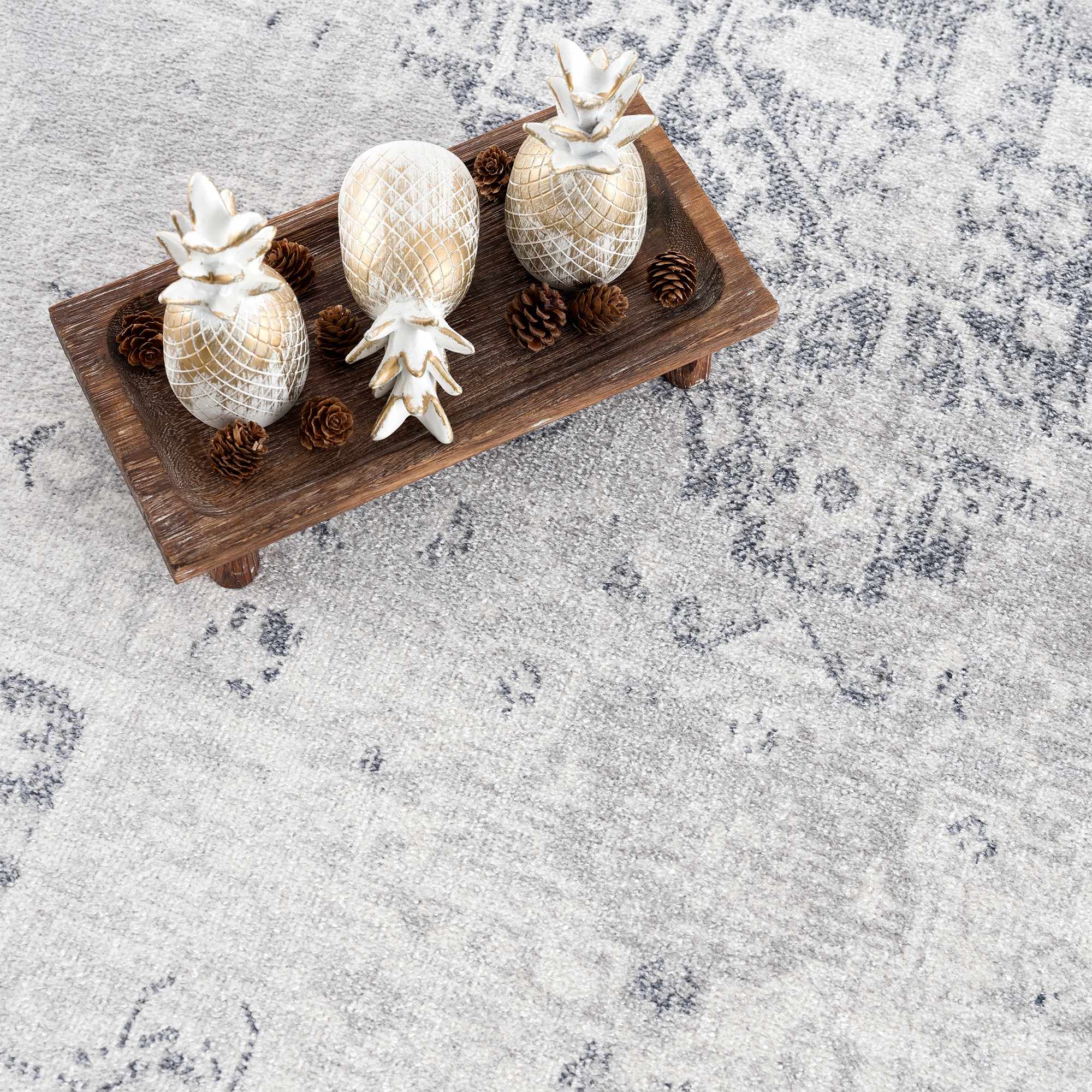 Akram Antrasit Flat Pile Washable Rug - Image 13