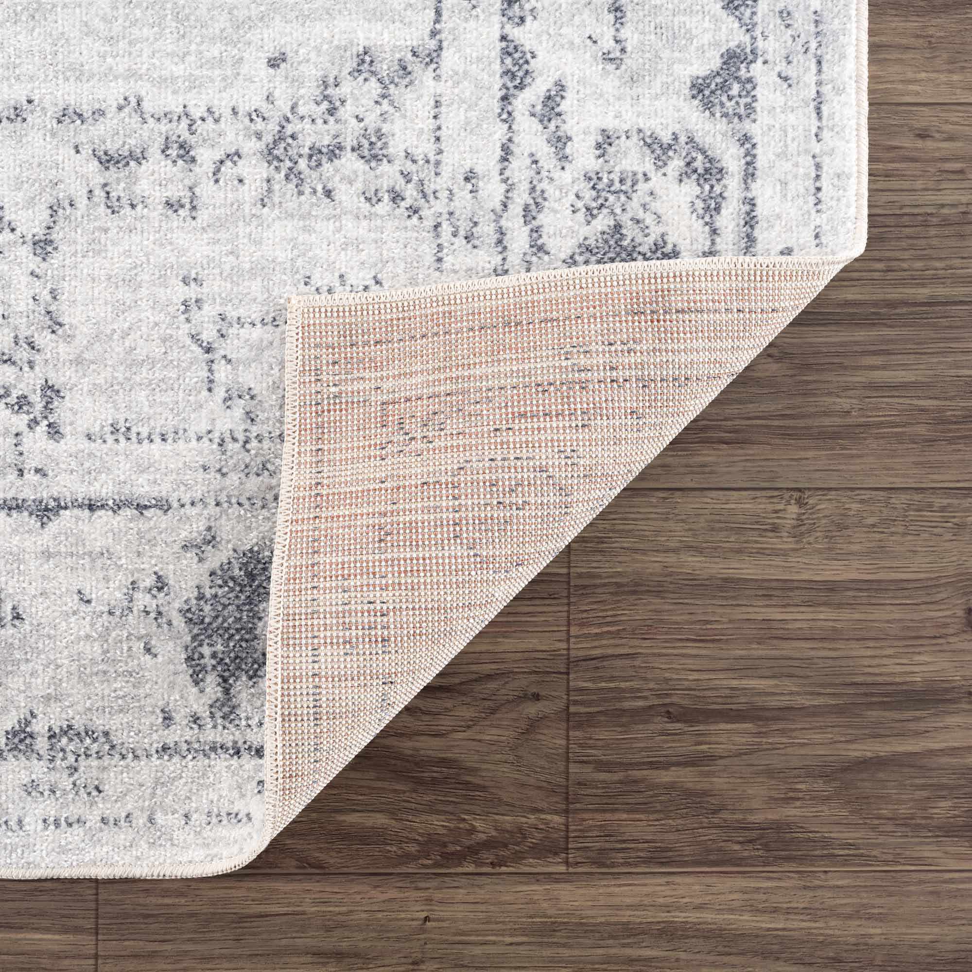 Akram Antrasit Flat Pile Washable Rug - Image 5