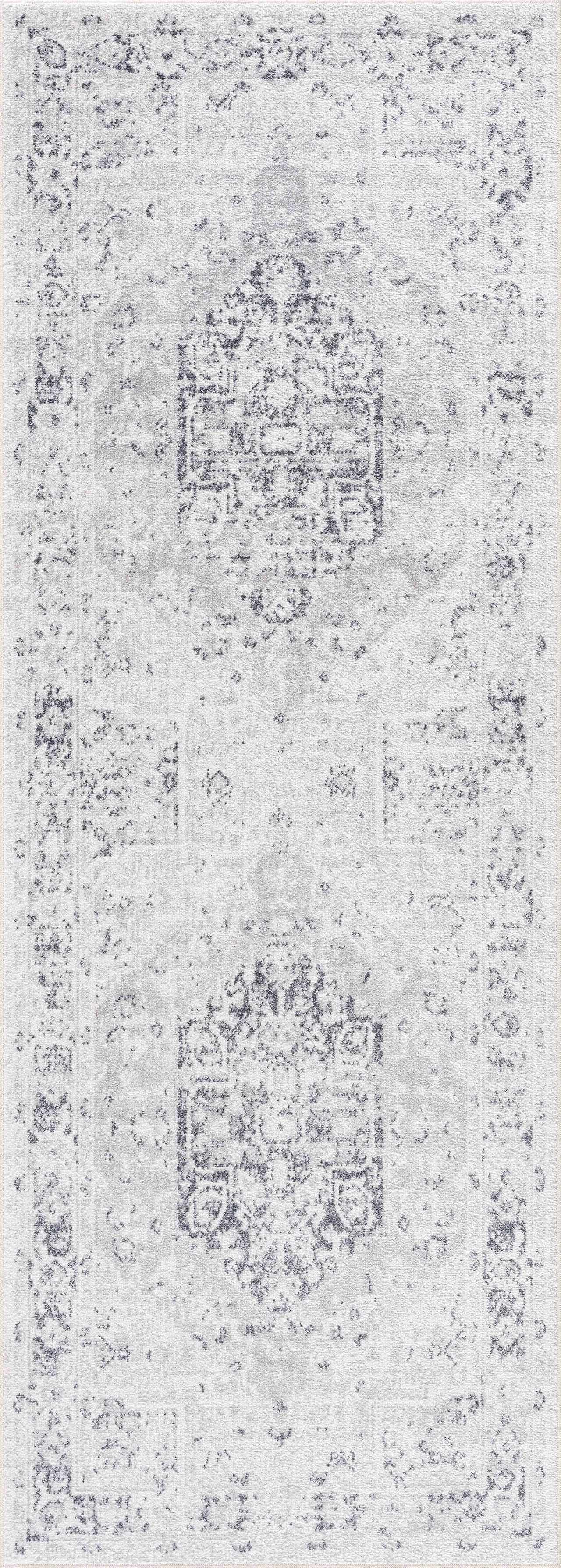 Akram Antrasit Flat Pile Washable Rug - Image 9