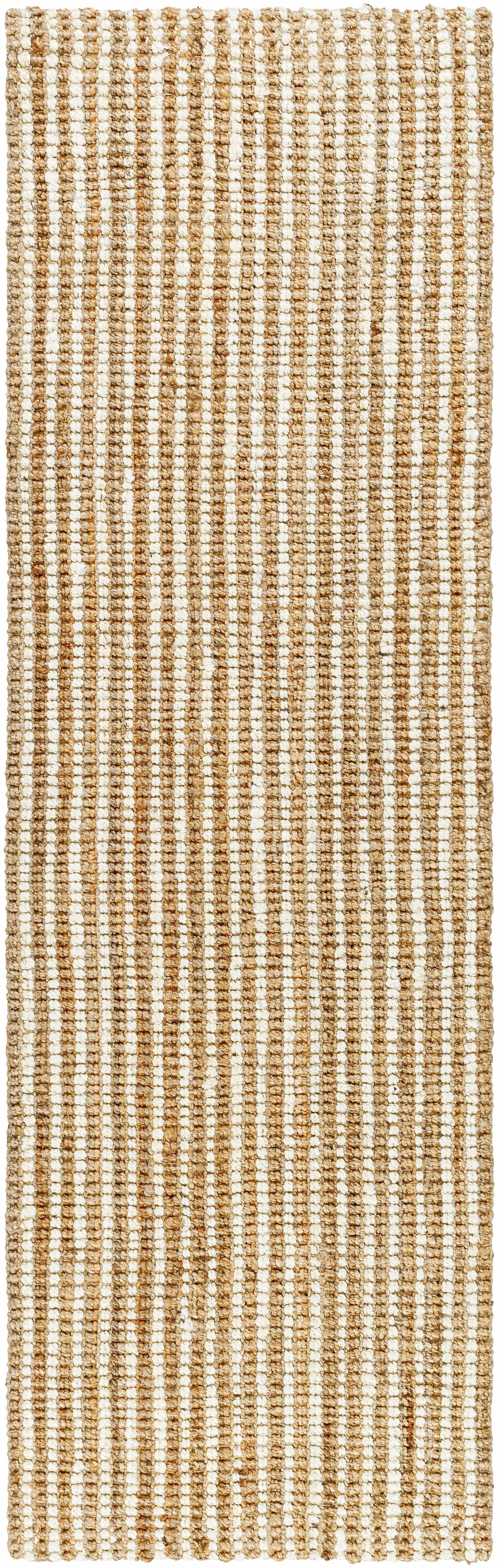 Ambel Tan Camel Jute Area Rug - Image 8