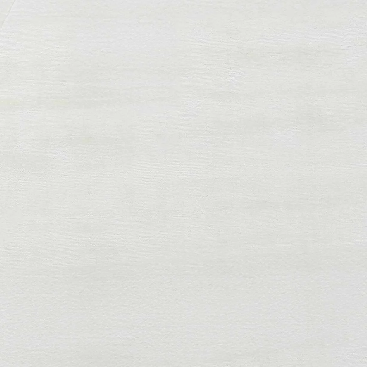 Anjang Modern Faux Silk Rug in Ivory White - Image 3