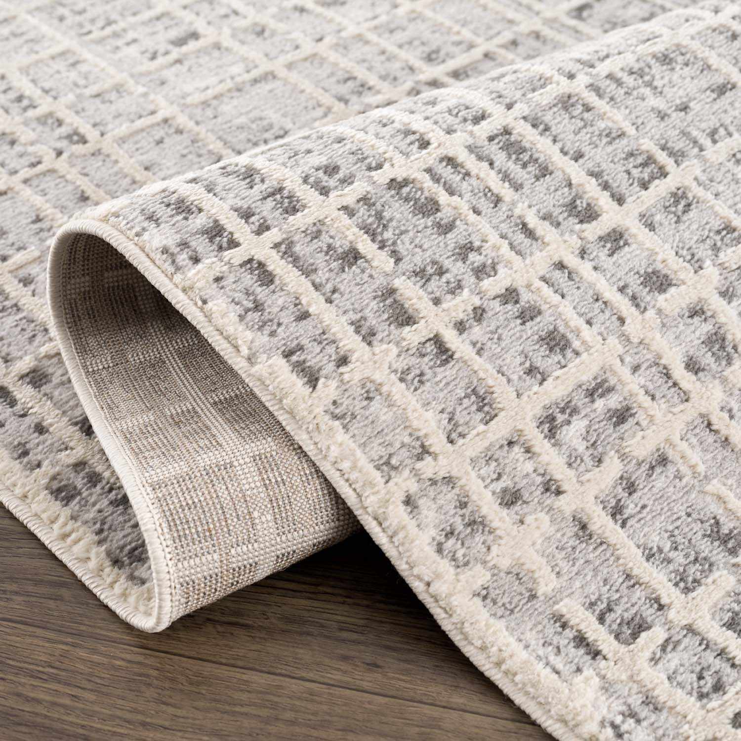 Barbra Gray Area Rug - Image 6