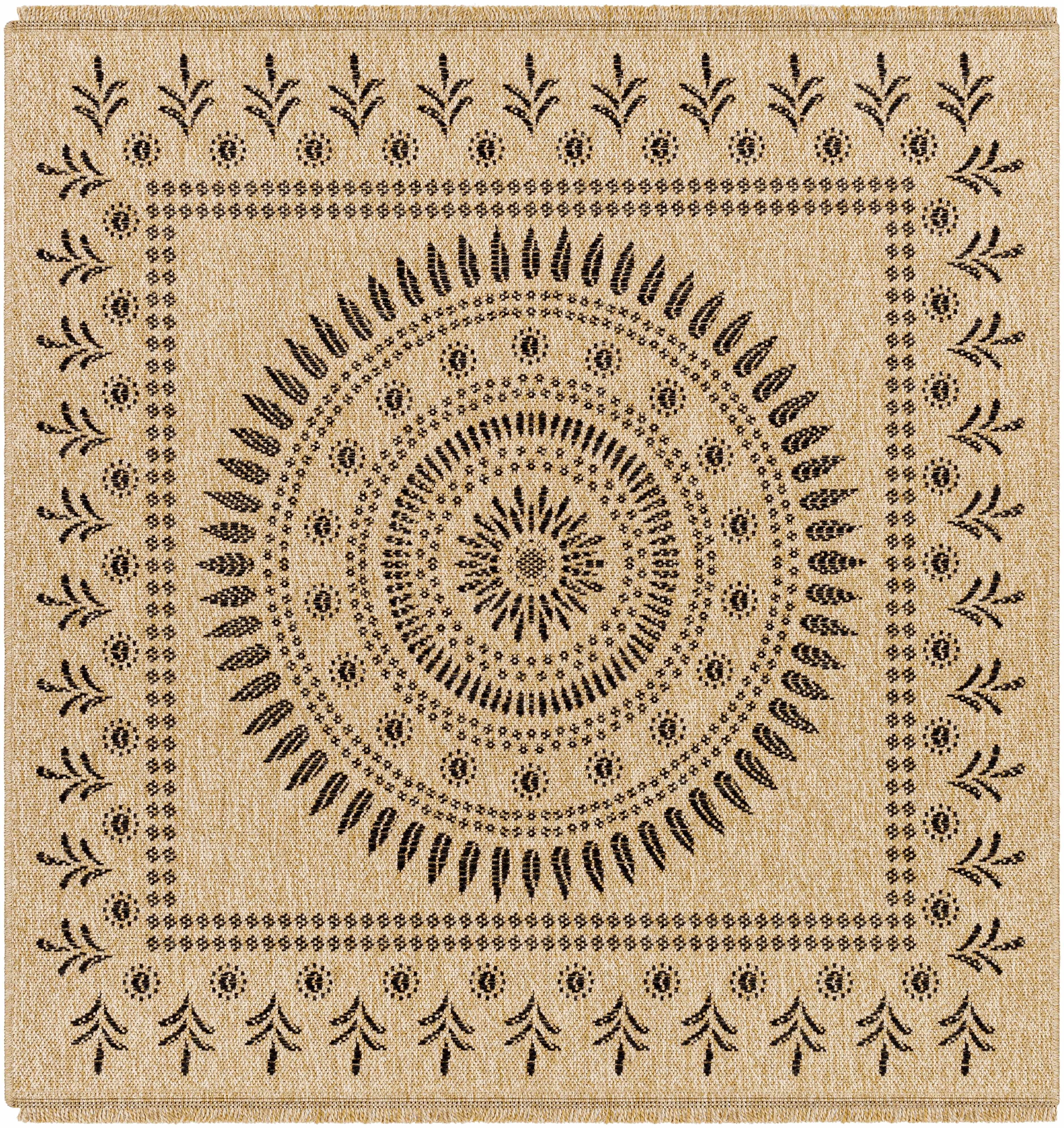 Beata Round Faux Jute Rug - Clearance - Image 3