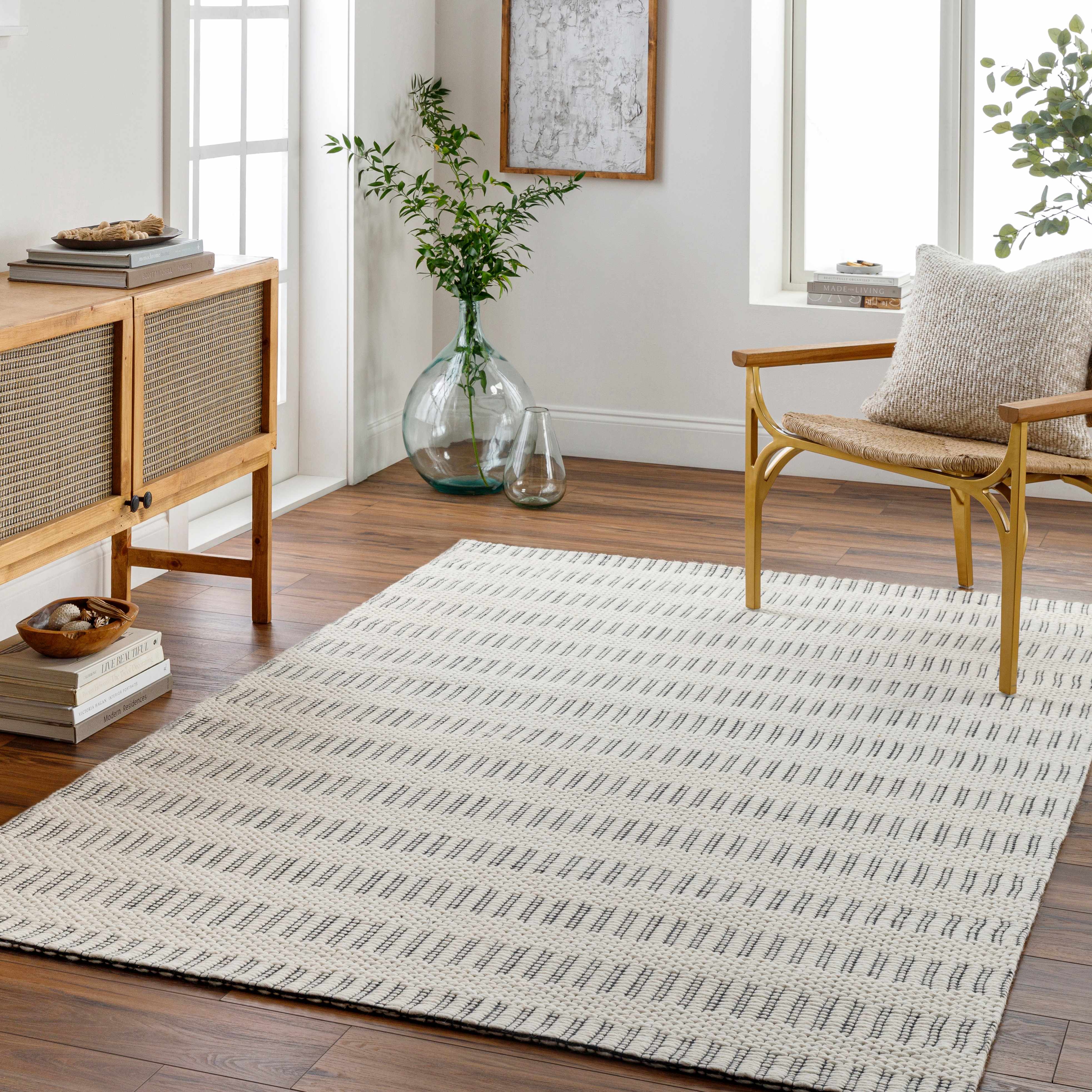 Circe Wool Area Rug - Image 3