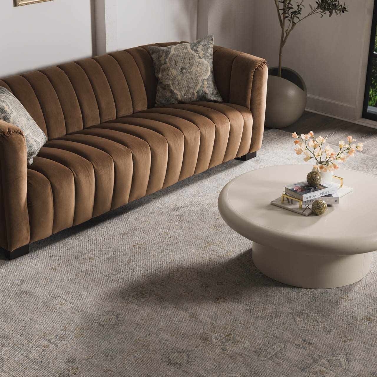 Coby Teal Avant Garde Thick Luxe Area Rug - Clearance - Image 14