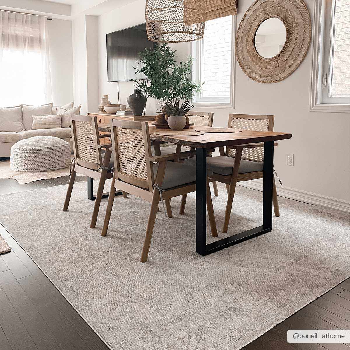 Coby Teal Avant Garde Thick Luxe Area Rug - Clearance - Image 3