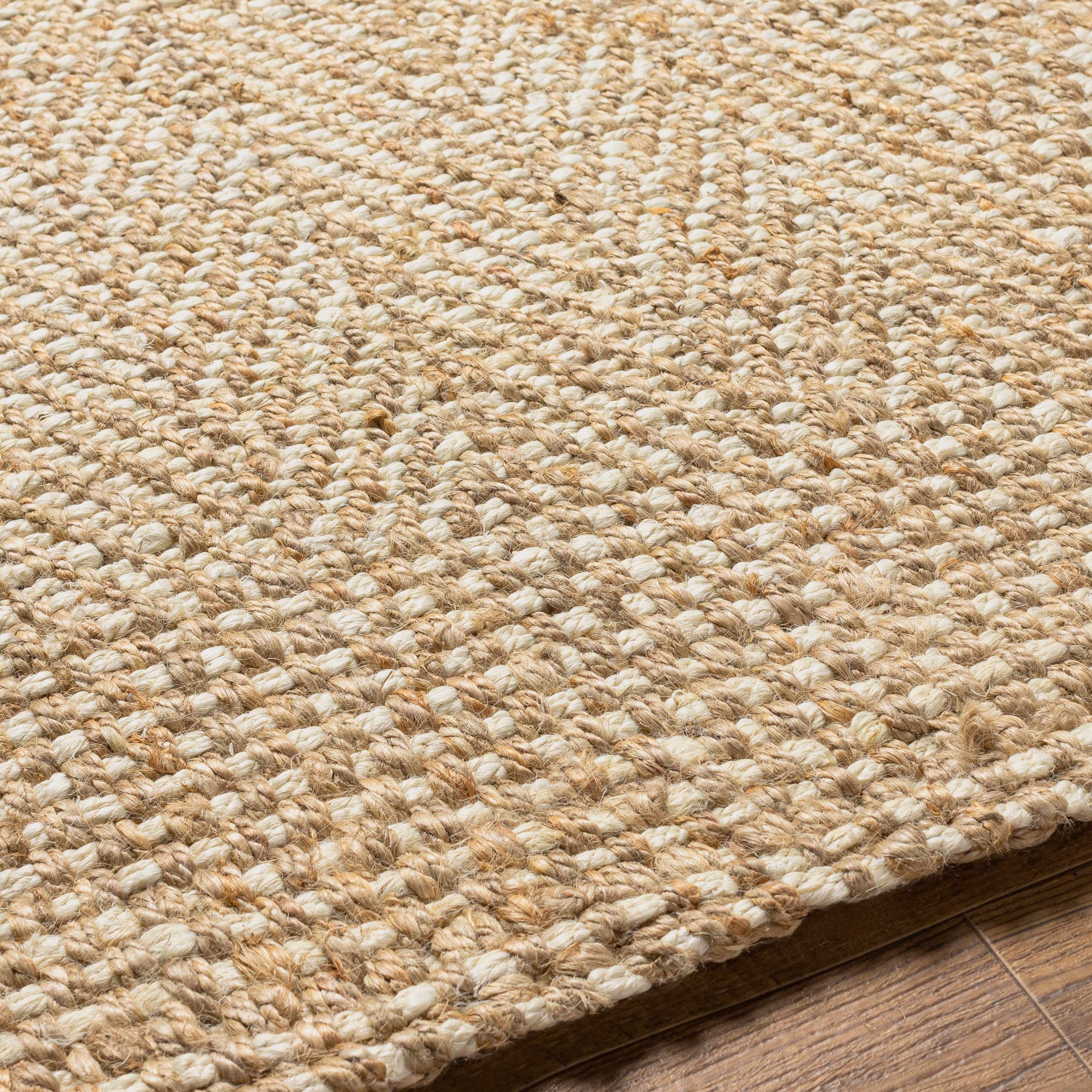 Dinah Natural Textured Jute Rug - Image 3