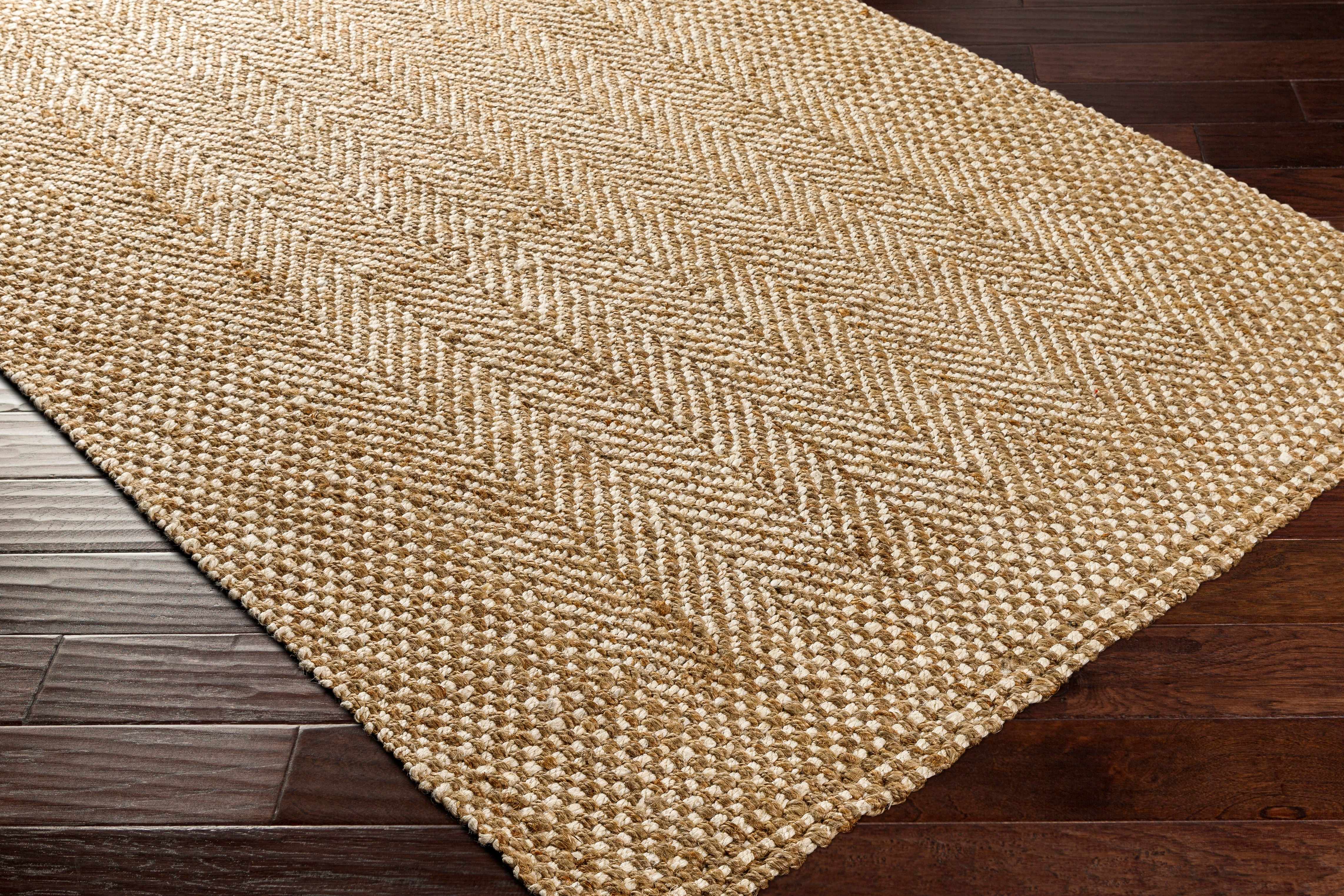 Dinah Natural Textured Jute Rug - Image 5