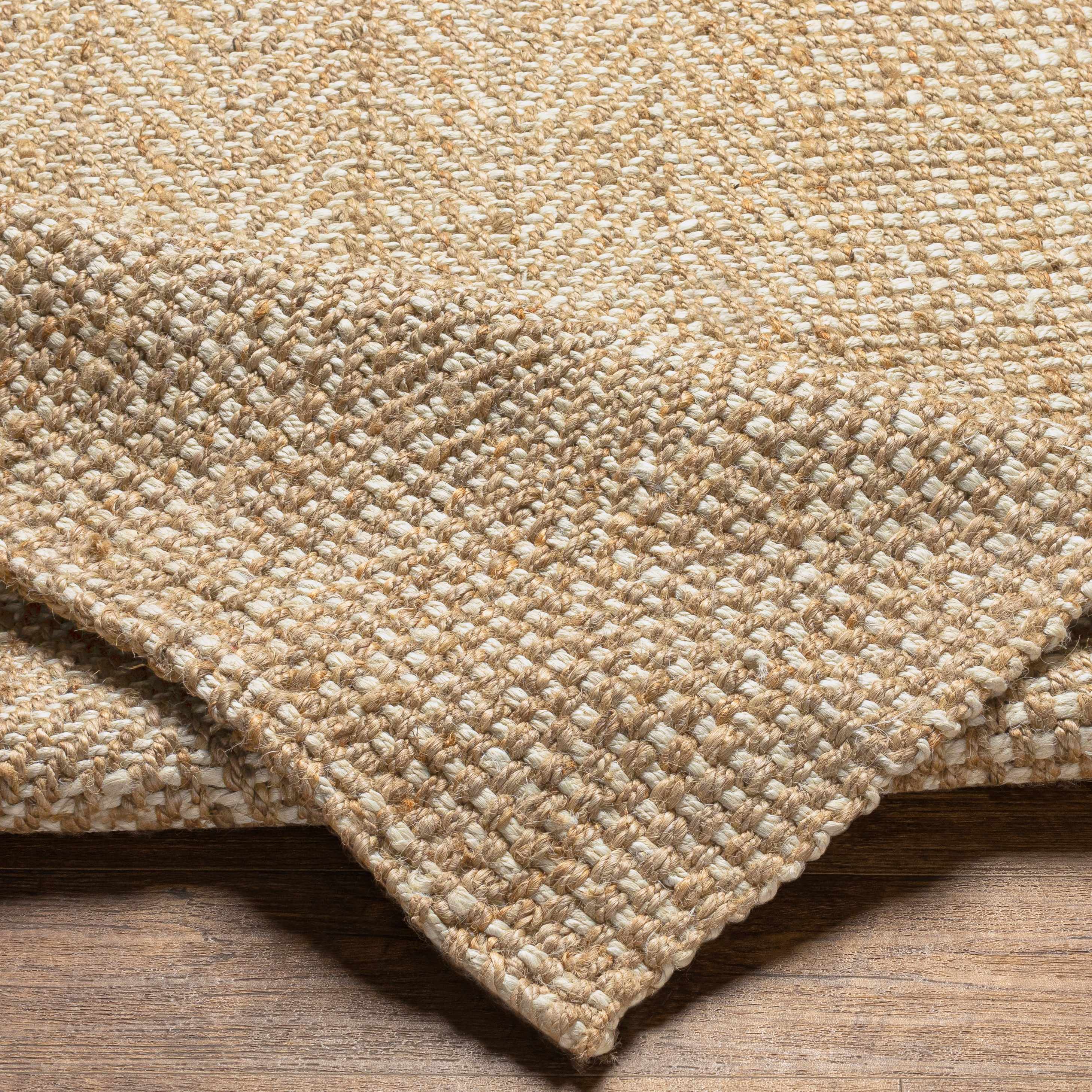 Dinah Natural Textured Jute Rug - Image 6