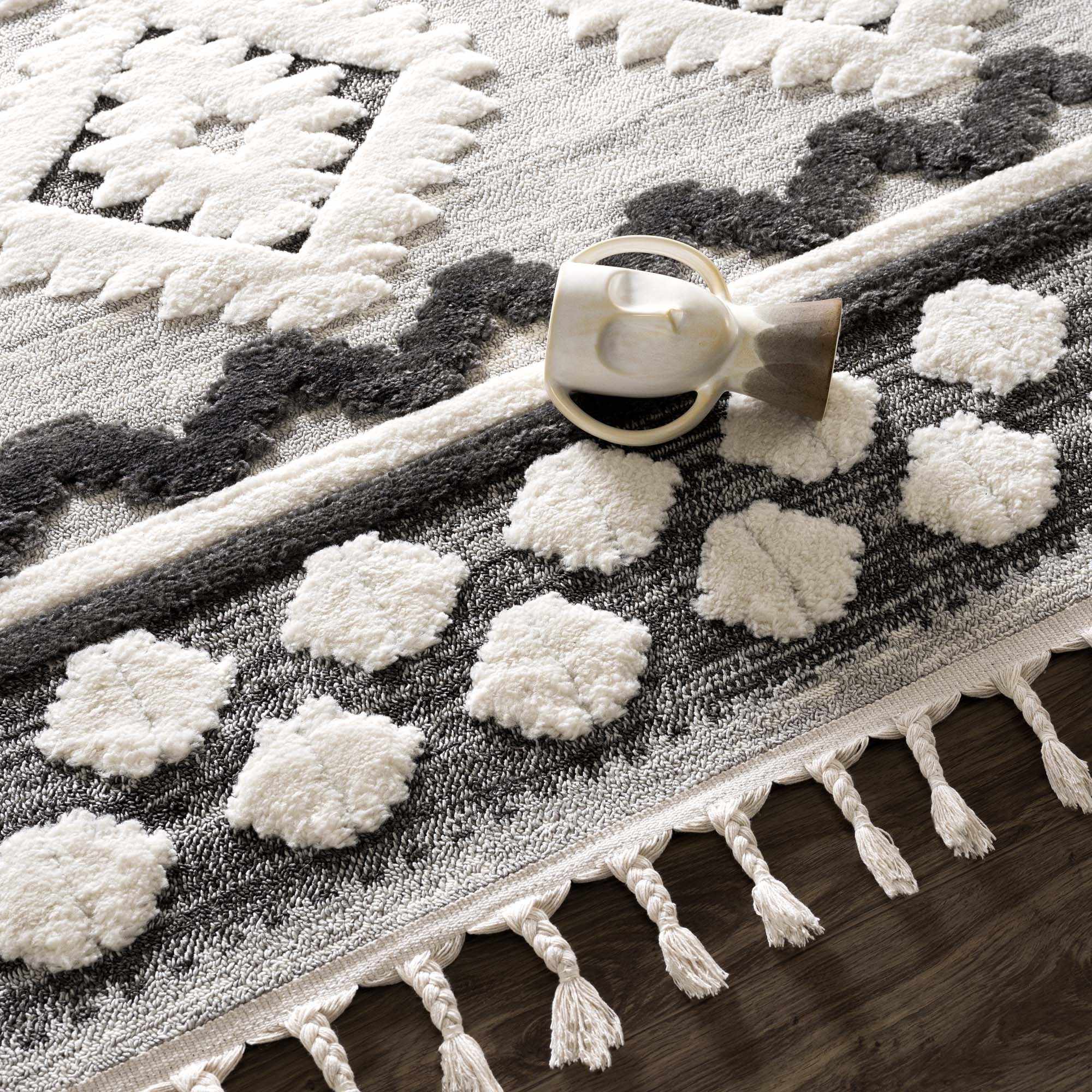 Dinganen High/Low Pile Area Rug - Clearance - Image 12