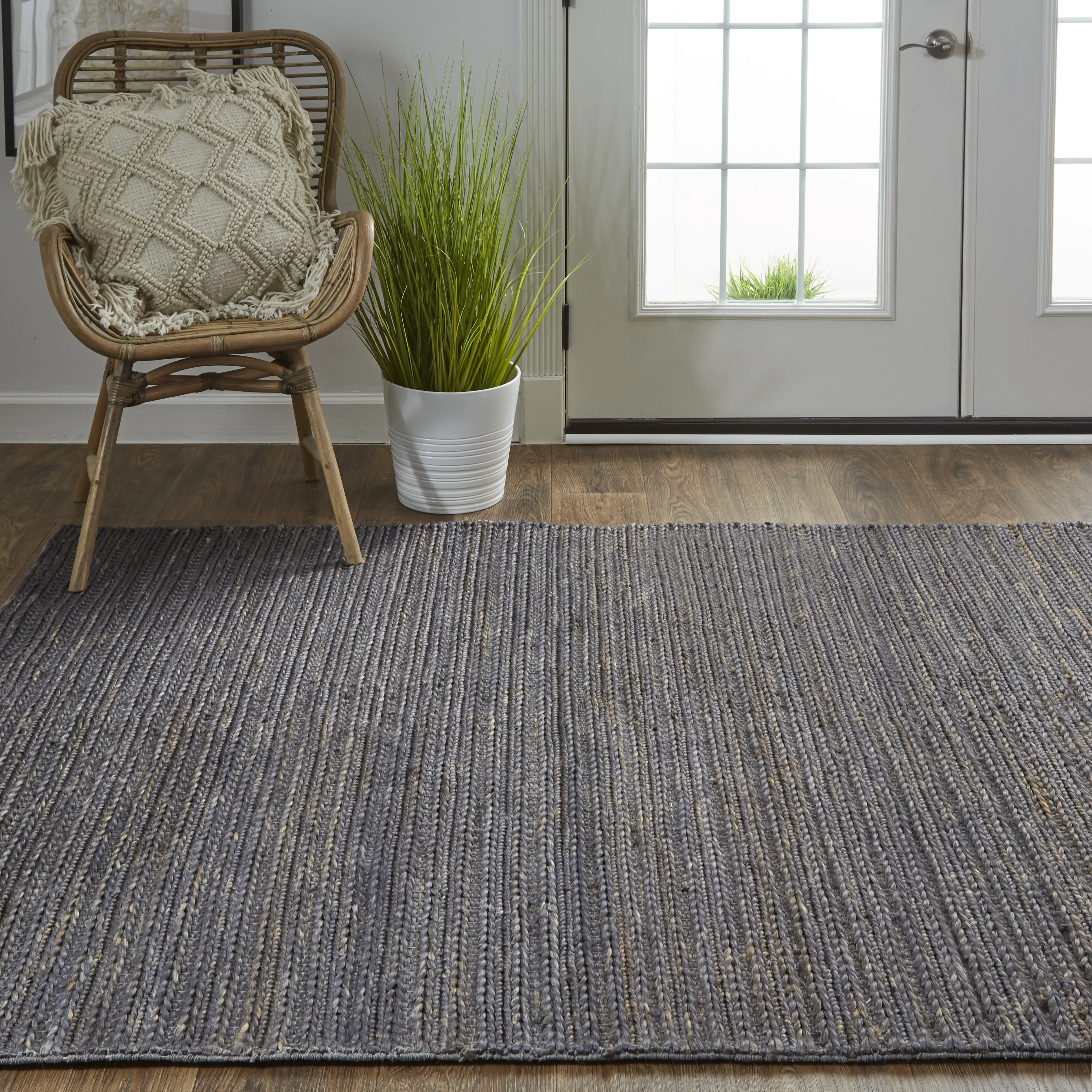 Feizy Kaelani Transitional Abstract - Brown/Blue/Taupe Area Rug - Clearance - Image 4