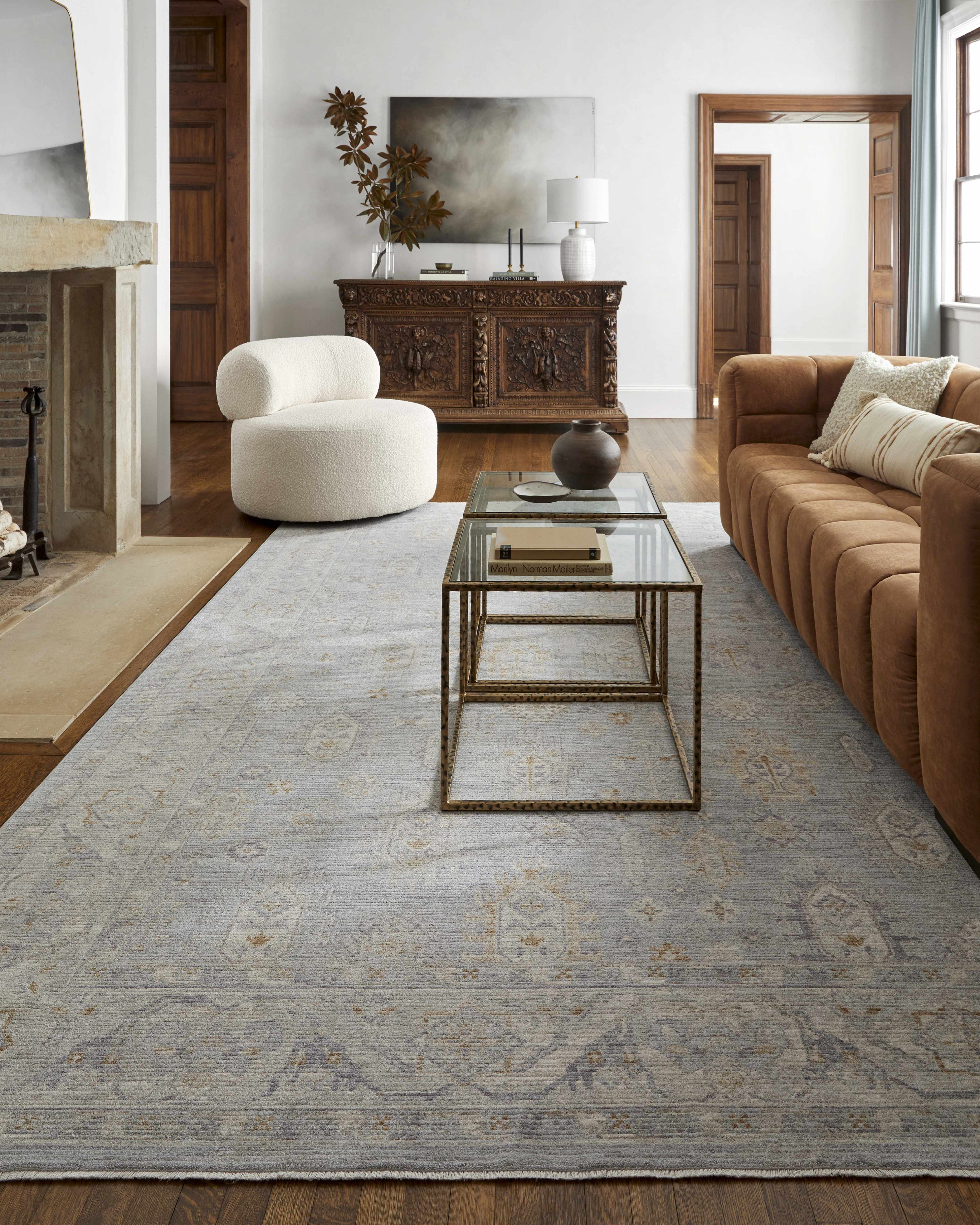 Coby Deep Teal Avant Garde Thick Luxe Area Rug - Image 10