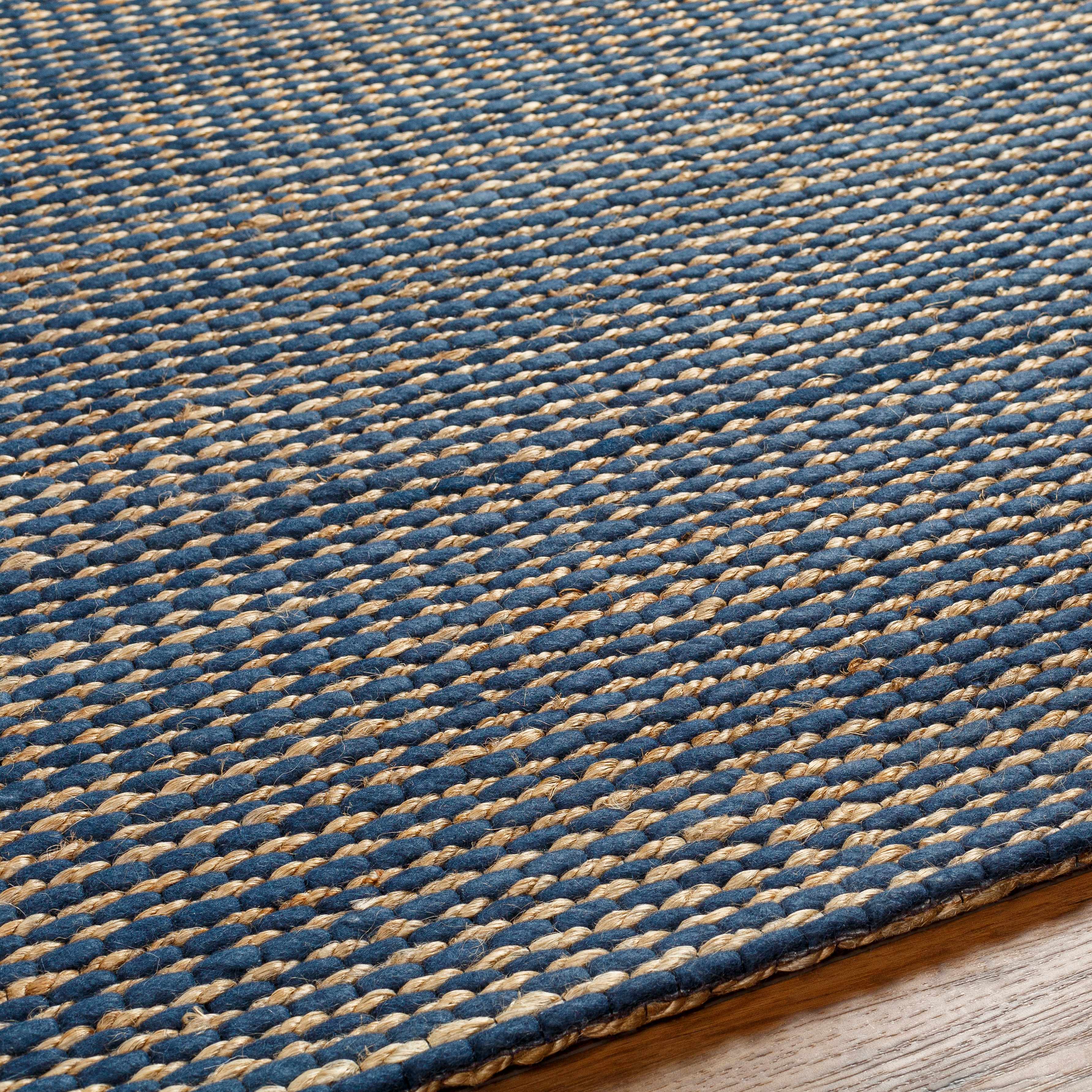 Riki Navy Area Rug - Image 4