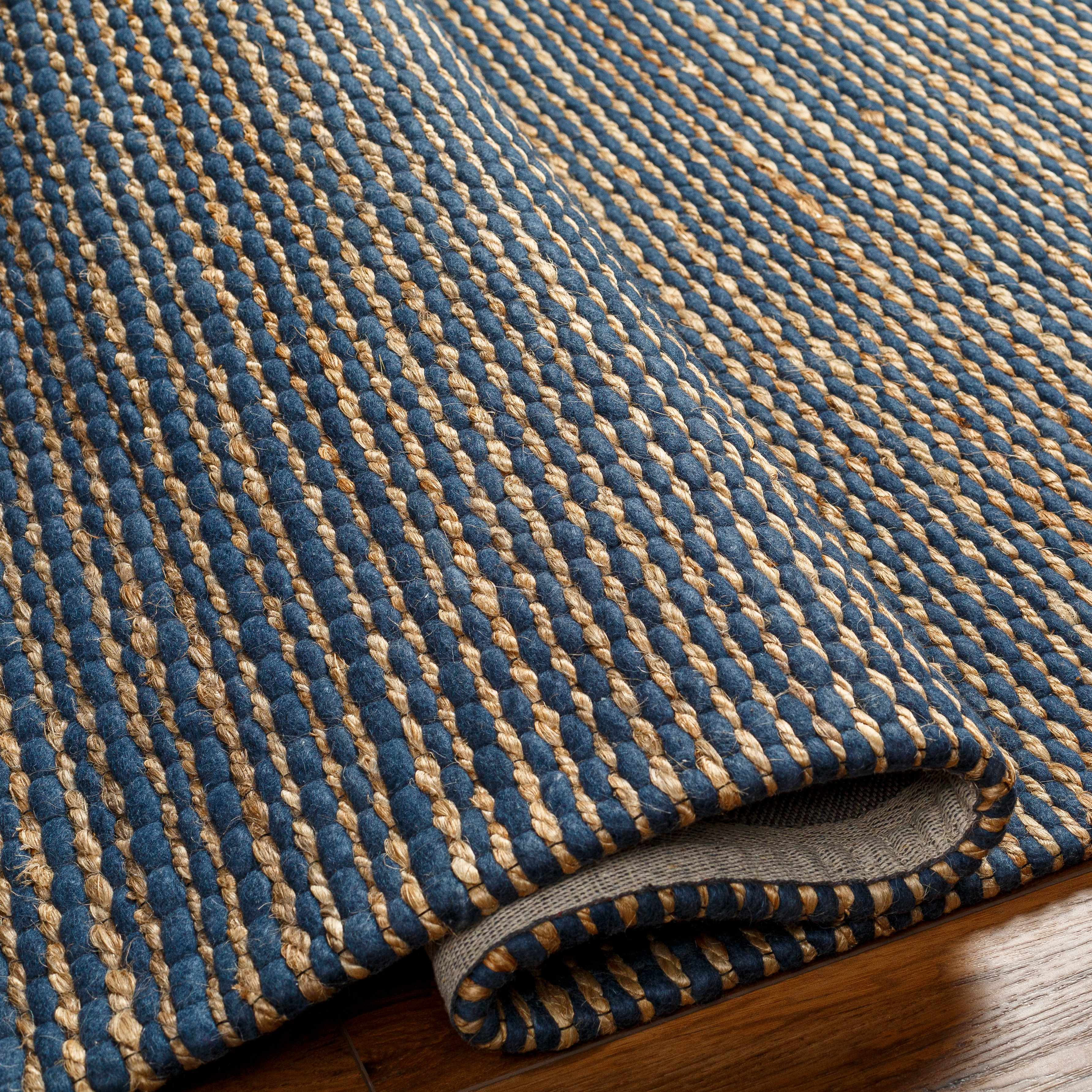 Riki Navy Area Rug - Image 7