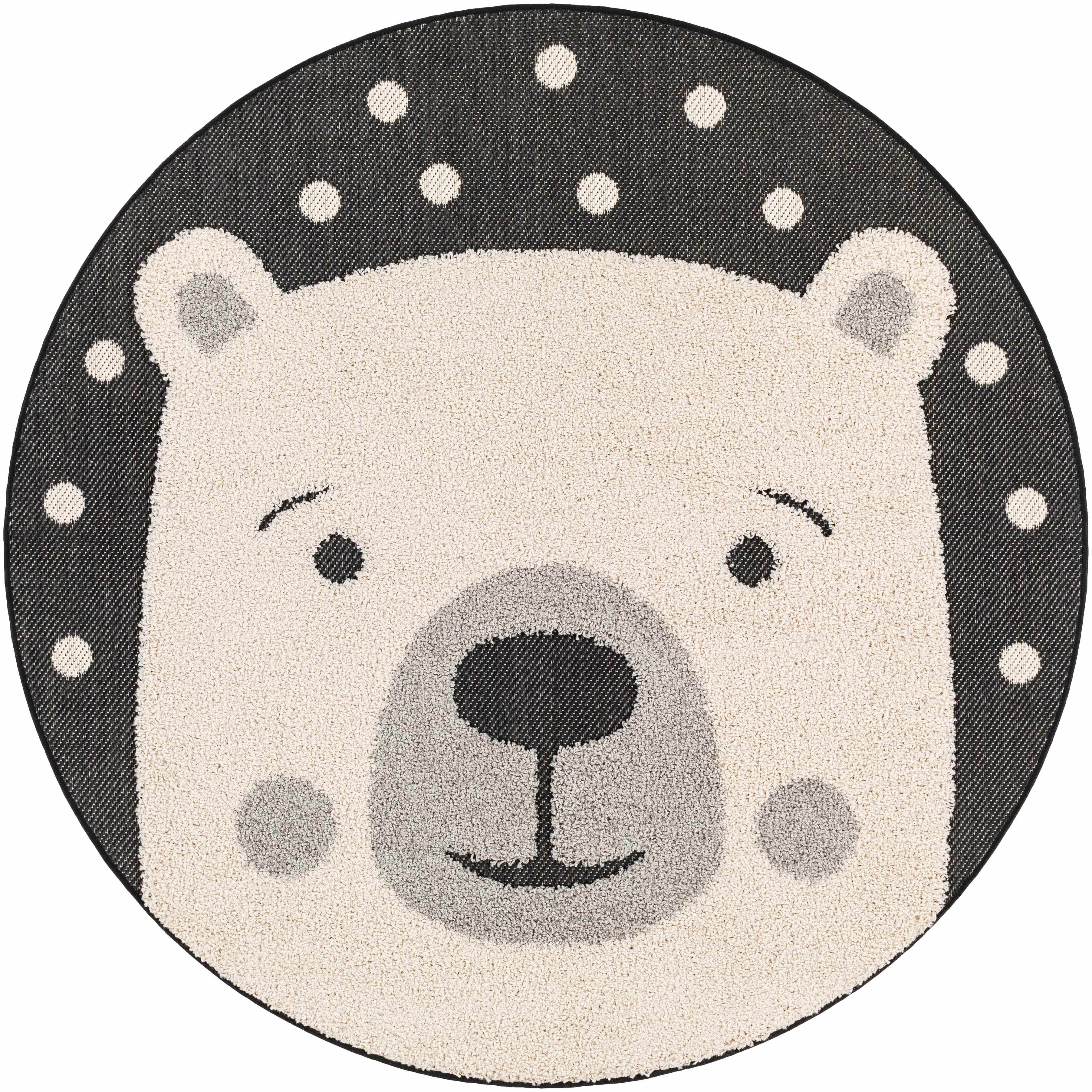 Kids Bear Animal Print Nursery Area Rug - Clearance - Image 5