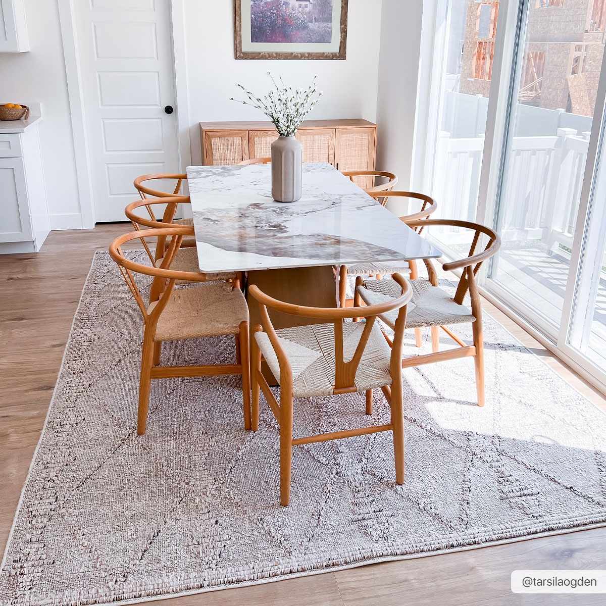 Nyla Bone Indoor & Outdoor Rug - 2x3 - Clearance - Image 3