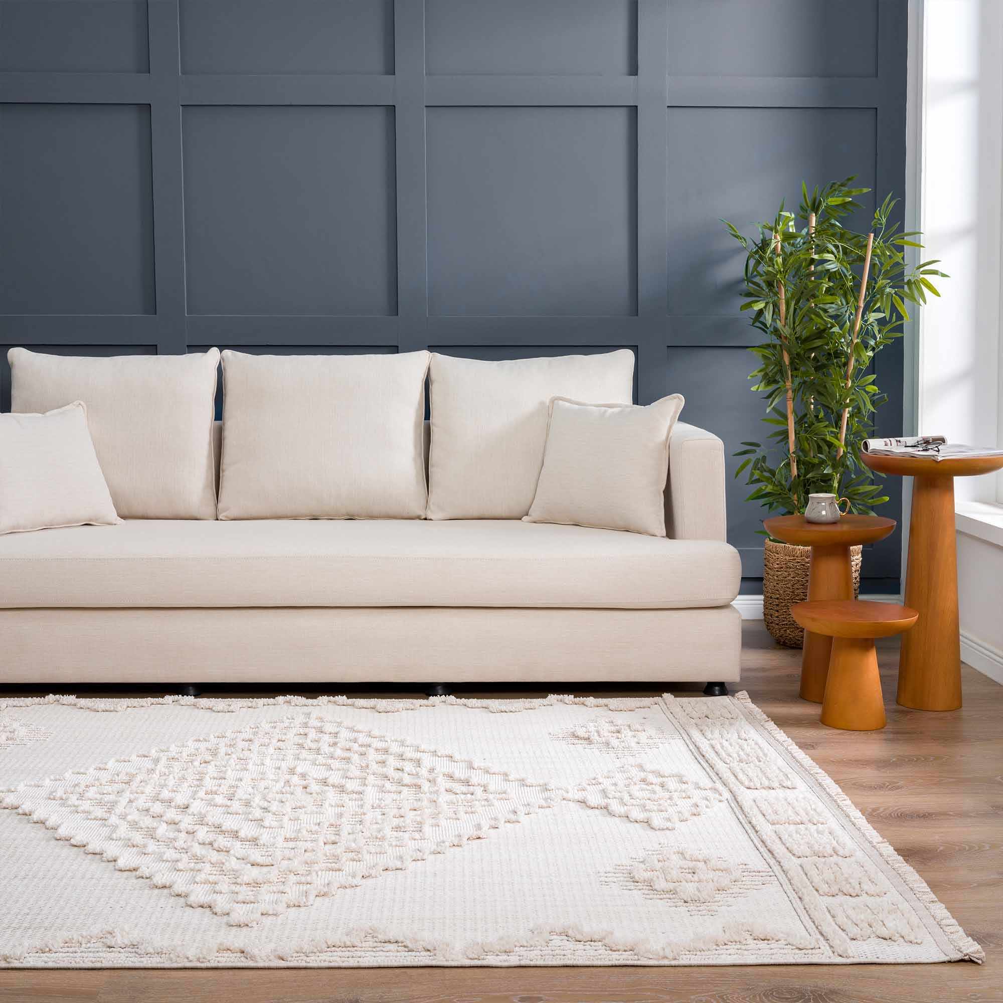 Rosales High-Low Rustic Rug - Image 19