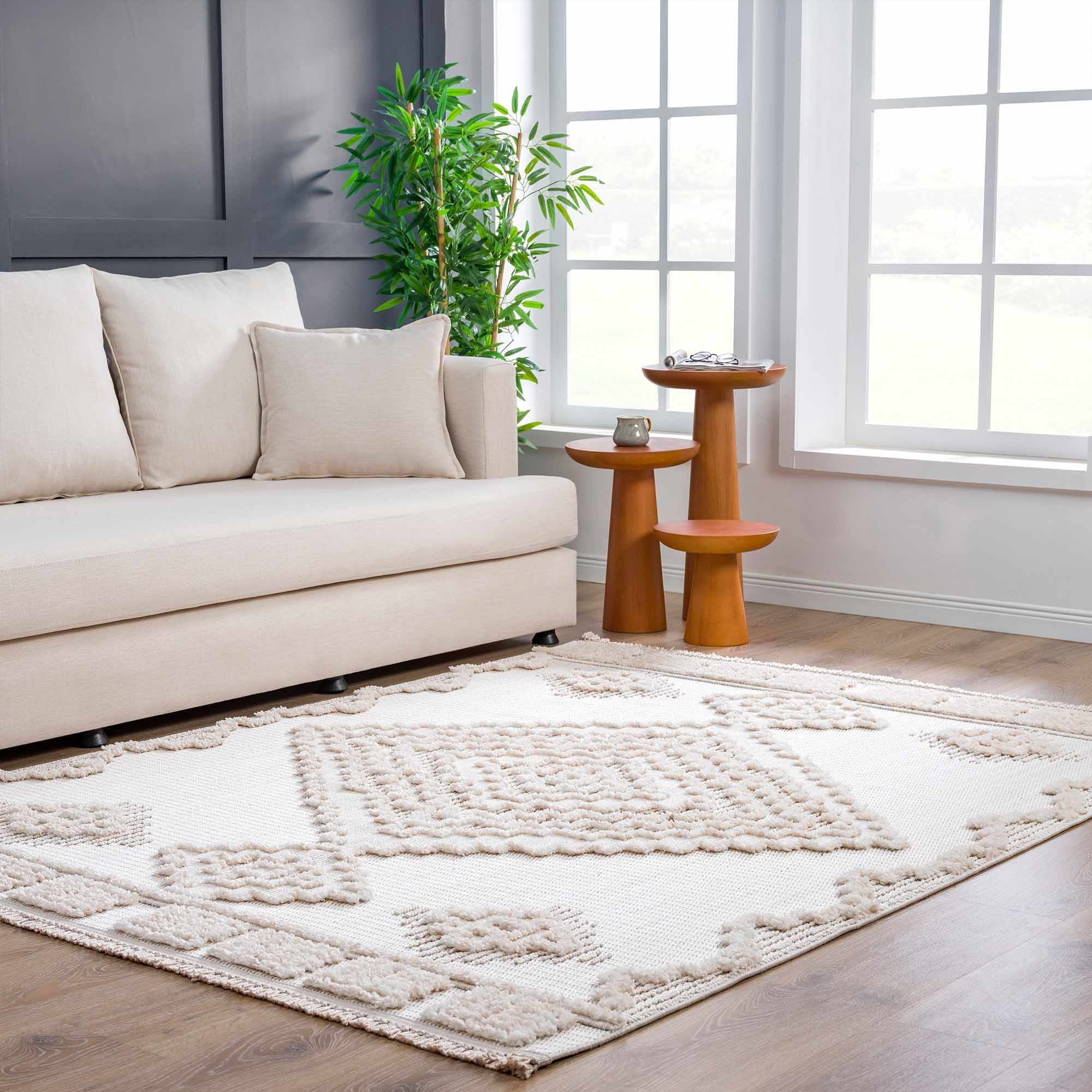 Rosales High-Low Rustic Rug - Image 21