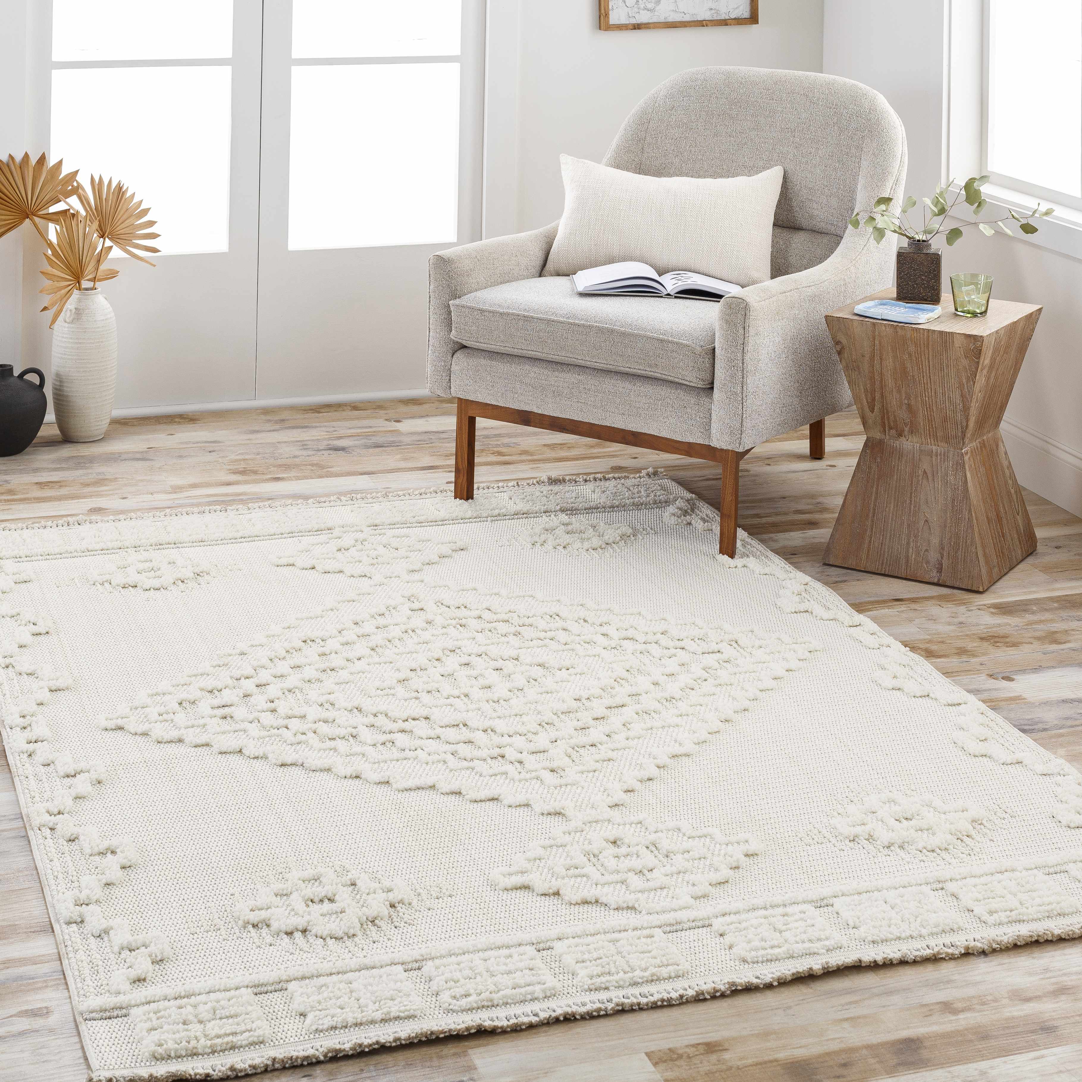 Rosales High-Low Rustic Rug - Image 32