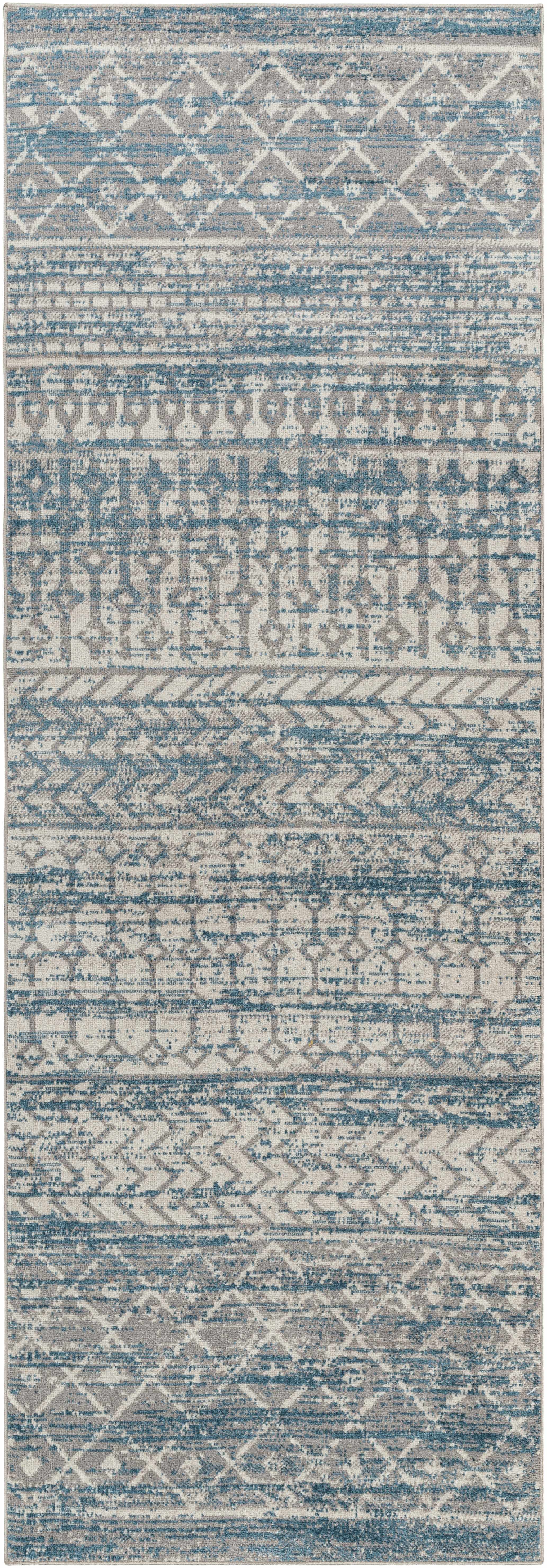 Tambac Blue Washable Area Rug - Clearance - Image 3
