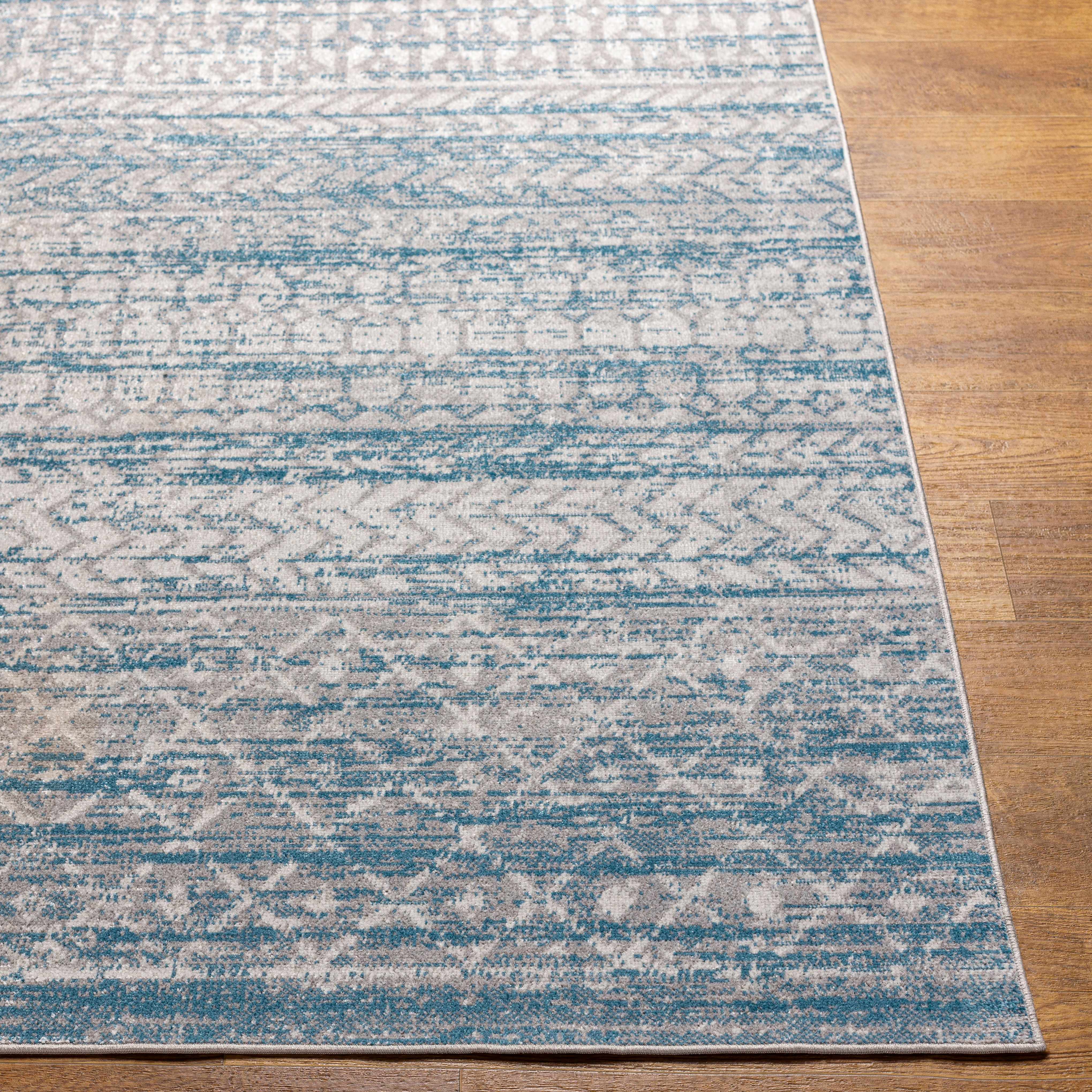 Tambac Blue Washable Area Rug - Clearance - Image 6