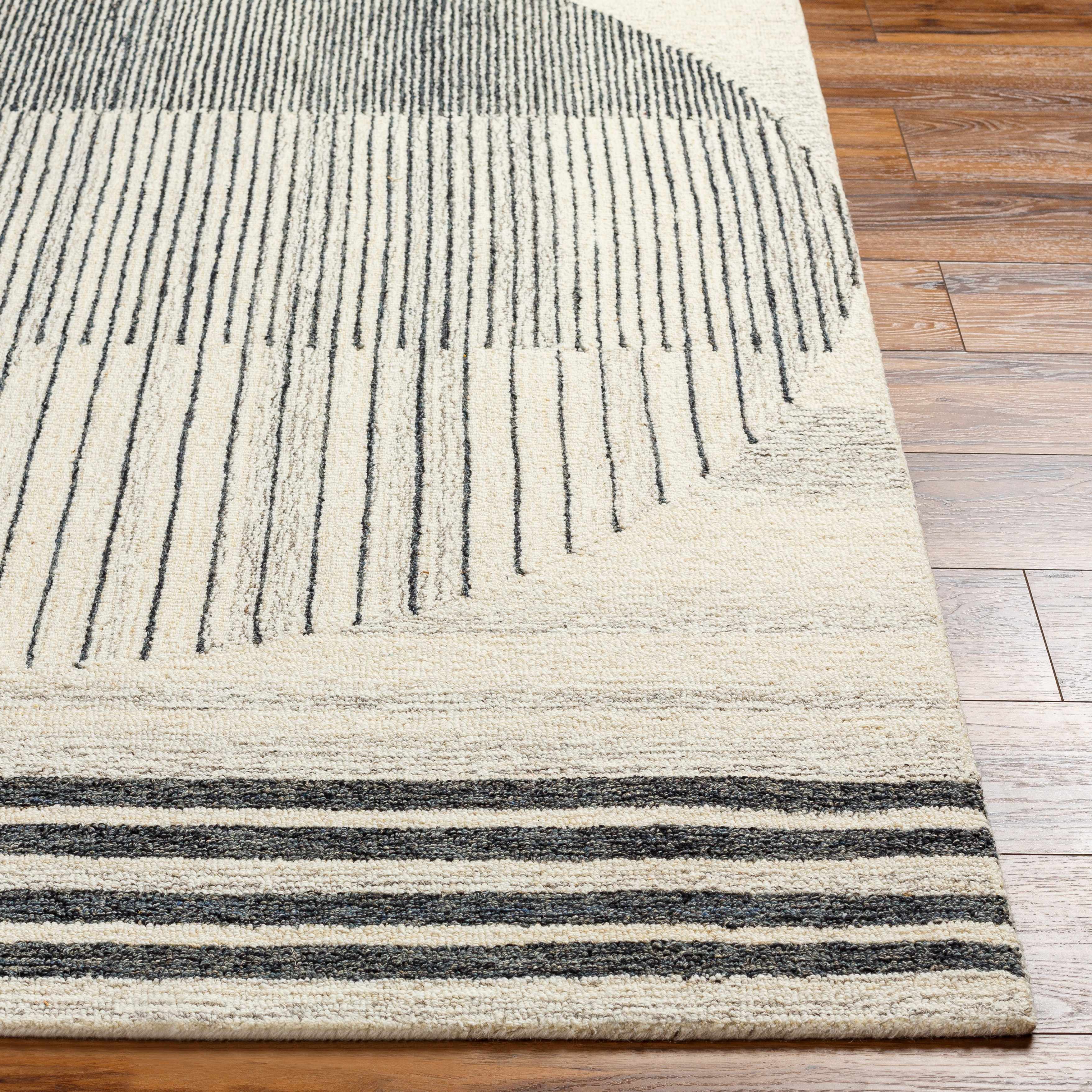 Turgut Modern Wool Rug - Image 4