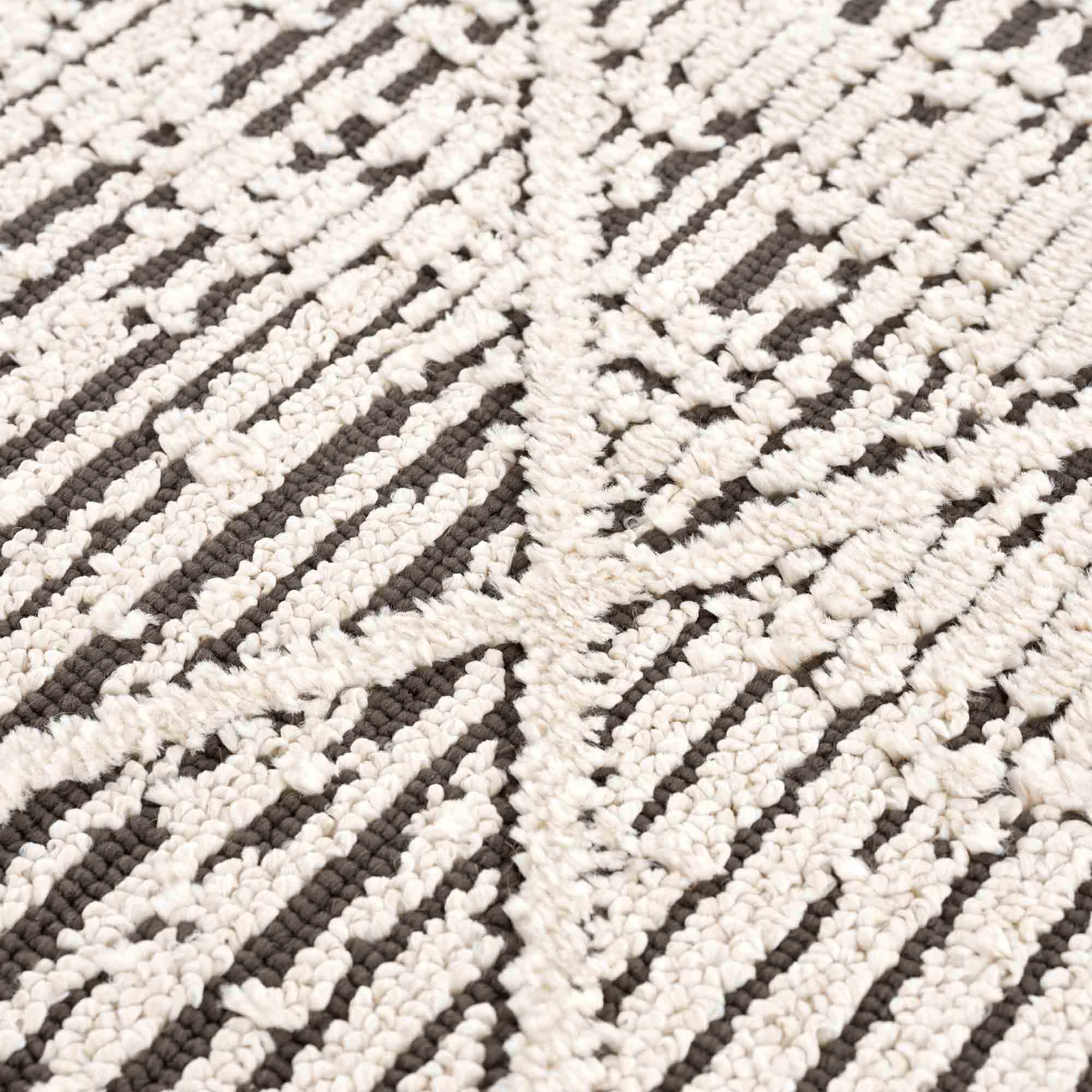 Umay Textured Beige Rug - Clearance - Image 13