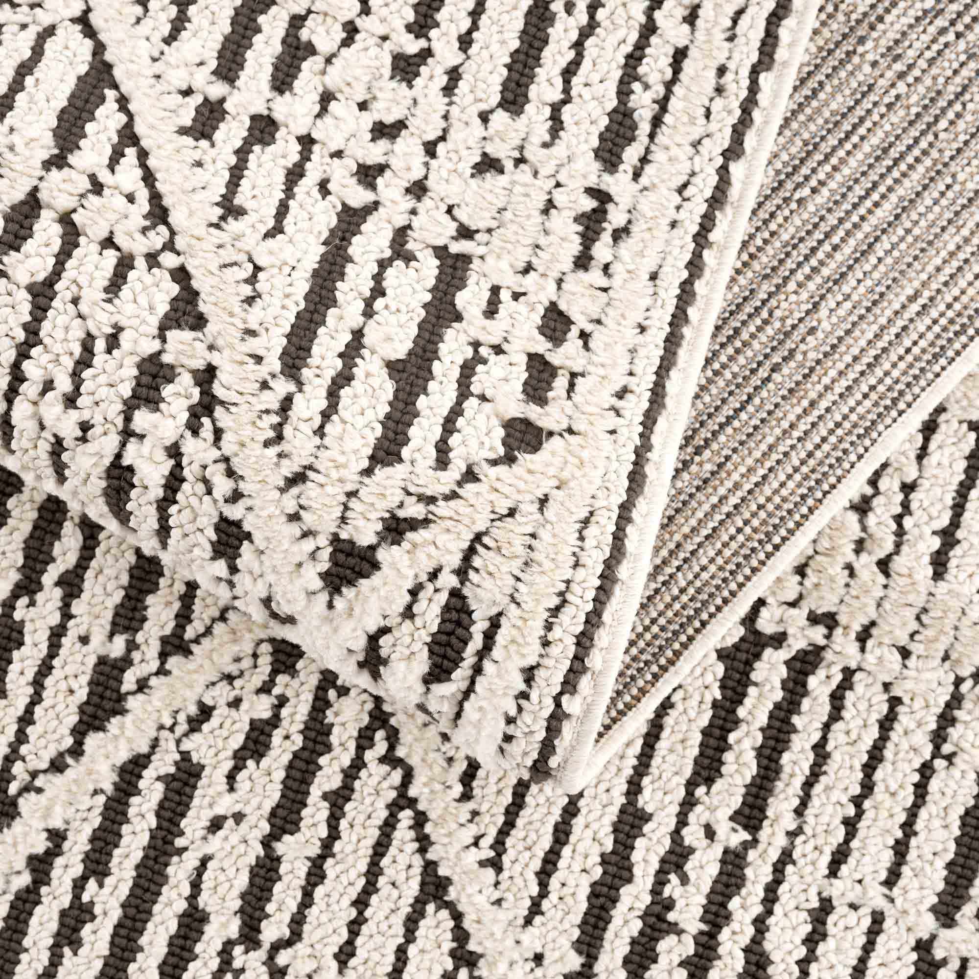 Umay Textured Beige Rug - Clearance - Image 7