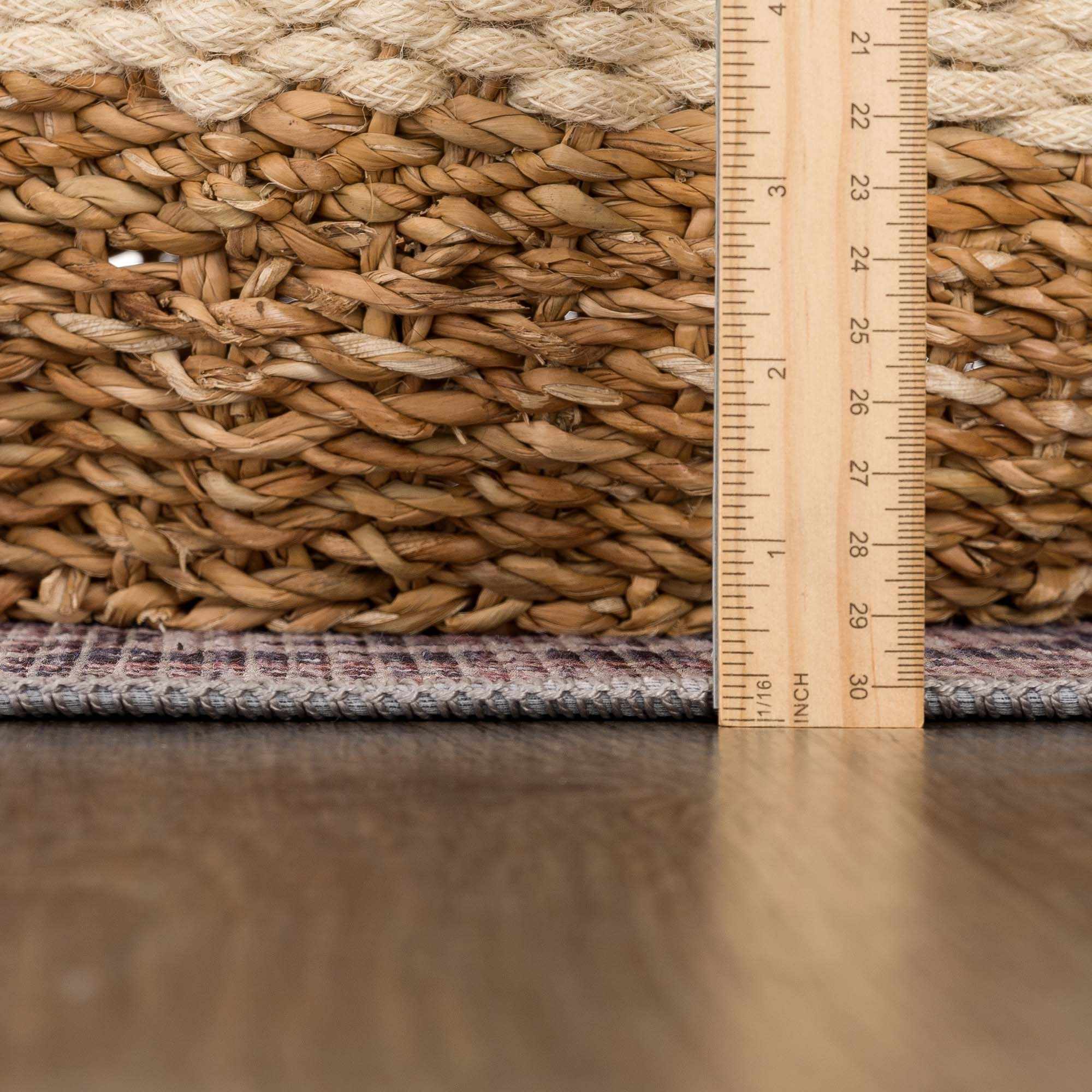 Viho Vintage Flat Pile Washable Rug - Clearance - Image 11